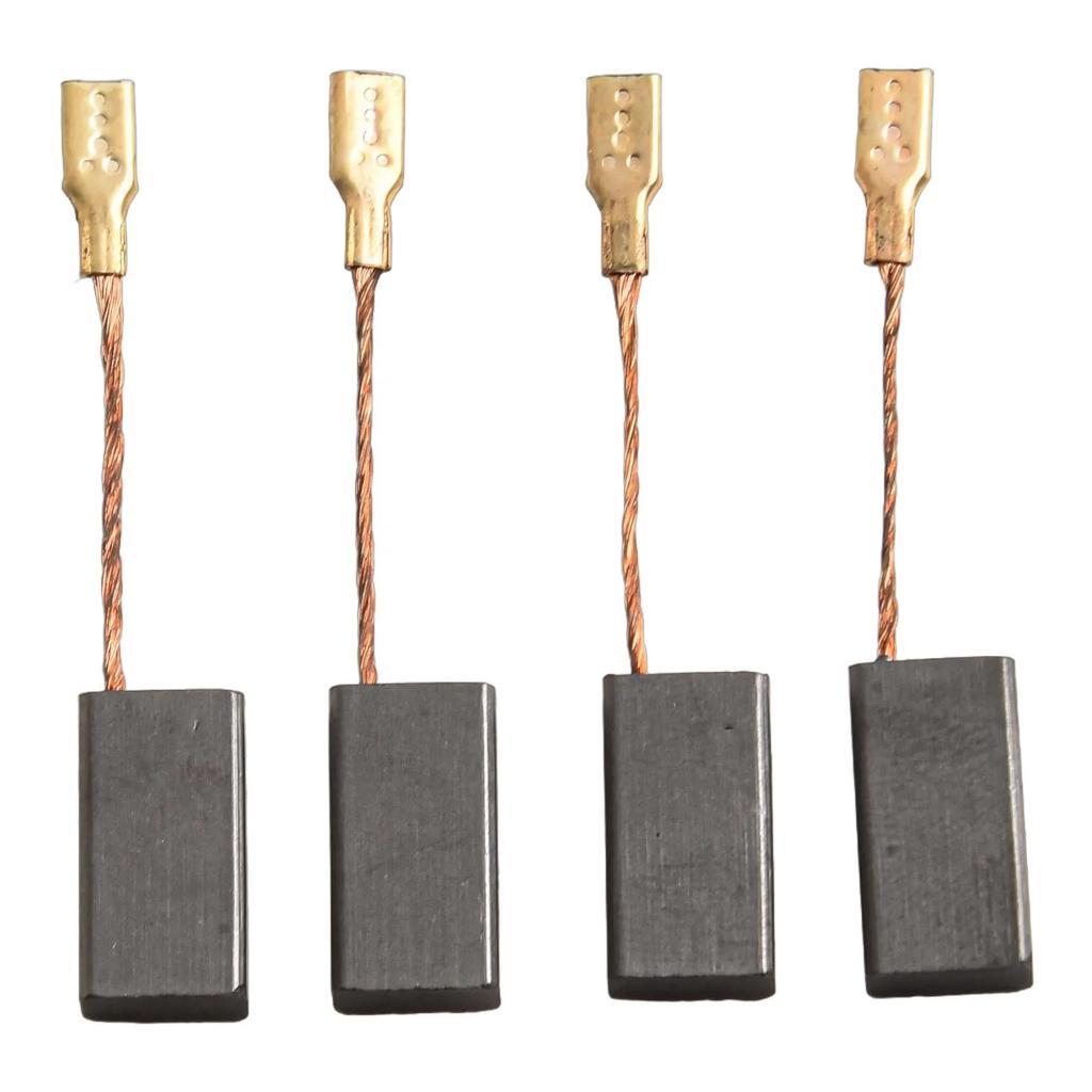 Angle Grinder Carbon Brush Replacement Durability For Angle Grinder High Quality Metal 4pcs Workshop Equipment