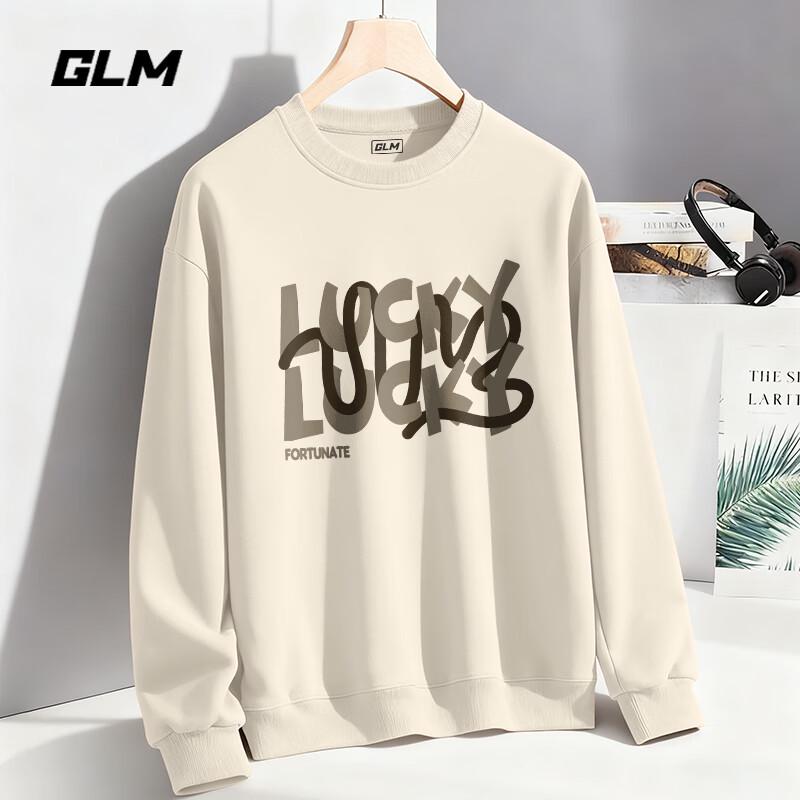 

GLM Men s Fleece-Lined Round Neck Pullover Sweatshirt 3XL