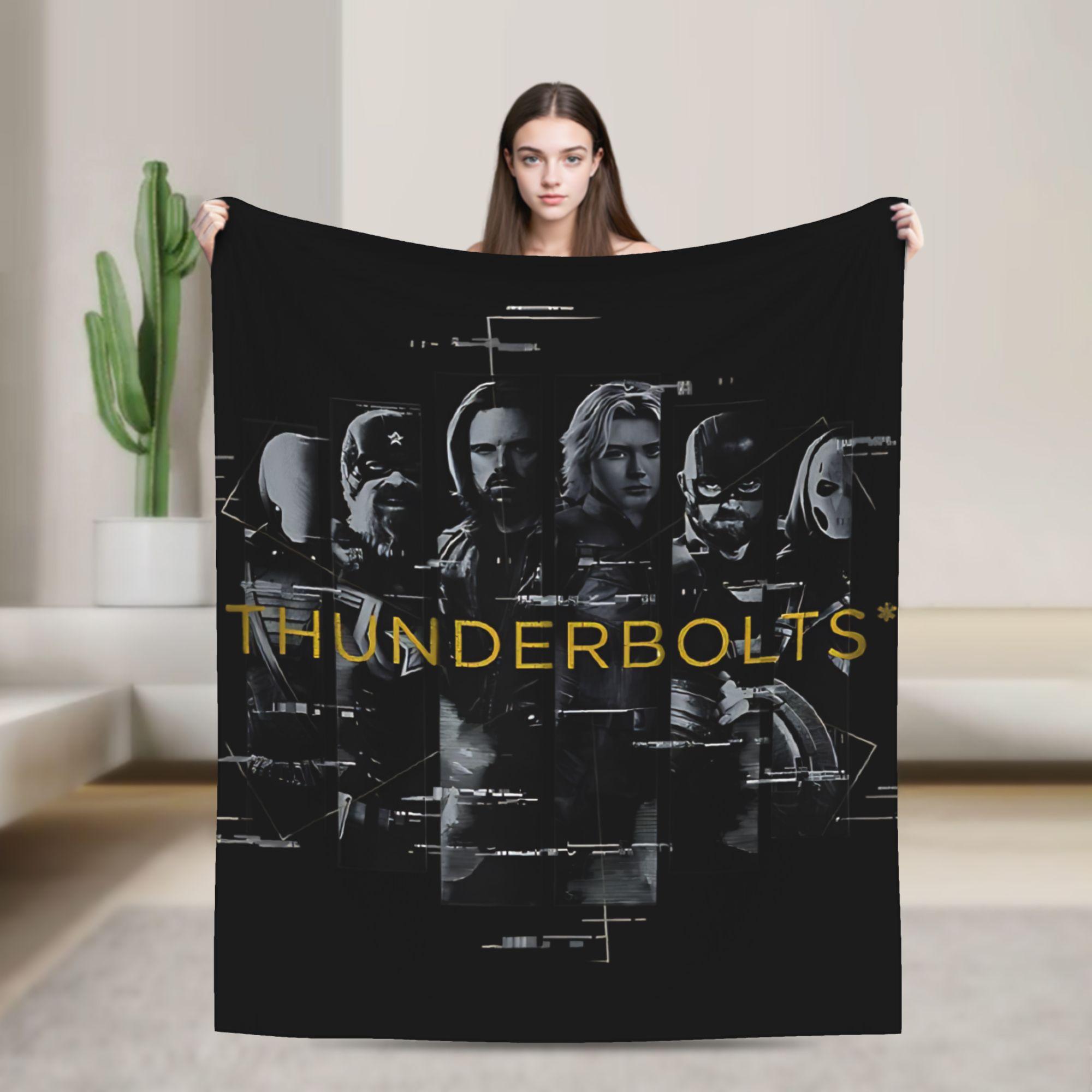 Thunderbolt Heroes Blanket Quality Super Soft  Throw Blanket Winter Airplane Travel Bedroom Aesthetic Bedspread 75x90cm