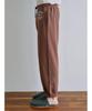 Fleece Print Long Pants PMCP255994BRWL [HOMME]