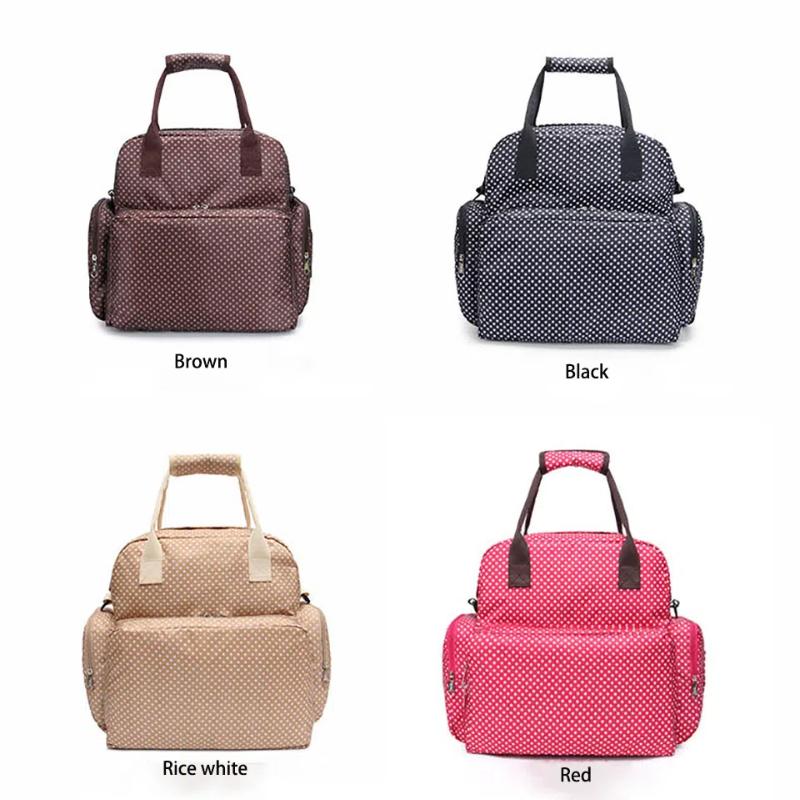 Babywindeltaschen für Mütter Windel-Kinderwagentaschen-Set für Mädchen Mami Mutterschaft Große Kapazität Windelrucksack Reise-Stilltasche