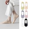 6Pairs Solid Color Invisible Short Socks Mesh Summer Thin Socks Fashion Ice Silk Boat Socks  Summer