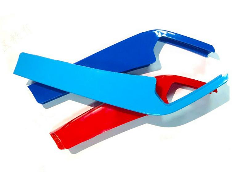 Tricolor Decorative Strips for BMW Kidney Grille: Fits 19-22 New 3 Series & G20 Series