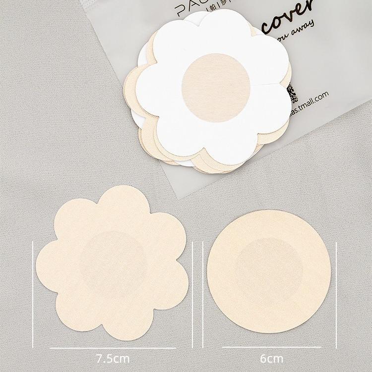 Breathable Invisible Disposable Nipple Covers - Seamless Non-Woven Pasties for Men & Women