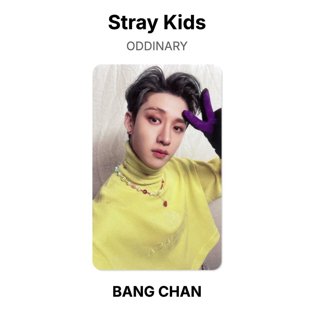 Stray Kids ODDINARY Official Photocard