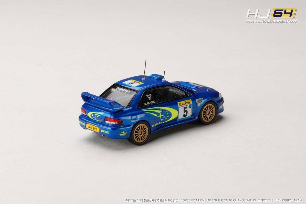 SUBARU IMPREZA WRC 1/64 1999#5 (MONTE CARLO)