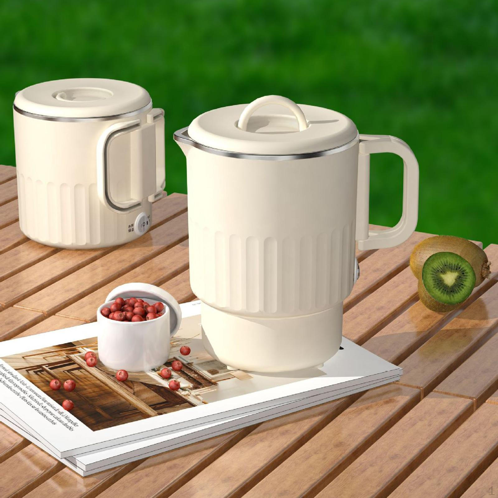 

Дорожный Складной Электрический Чайник Кипятильник Экономия Места Маленький Компактный Универсальный Складной Чайник