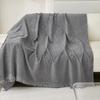 Solid Color Waterproof Sofa Towel Chenille Four Seasons Universal Sofa Cover All-inclusive Universal Simple Sofa Blanket