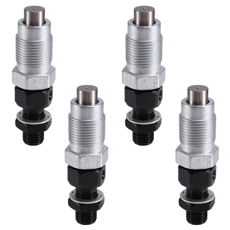 Set Of 4 Fuel Injector For Kubota D905 V1205 V1305 V1505- 1G065-53900 1G065-53902