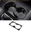 For Mazda 3 Axela 2019-2024 Carbon Fiber Center Console Water Cup Holder Panel