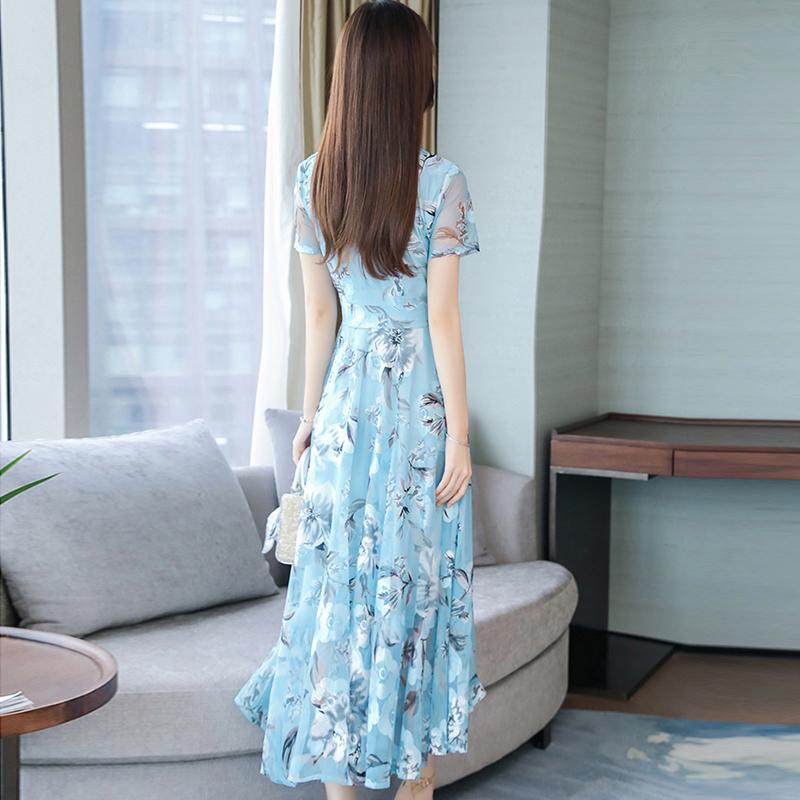 flower long frock