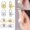 10pcs Multipurpose Earring Backs Ornament Elegant Earring Lifters Ornament Sturdy Metal Backs for Drooping Ears