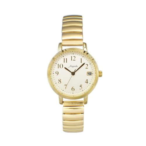 

Follow Fragola Bellows Date Watch N00819S-5 GD Women s Gold