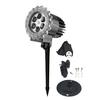 Rotating Snow Falling Projector Lamp Indoor Outdoor Halloween Projector Light