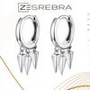 Elegant S925 Dangling Earrings With Cubic Zirconia