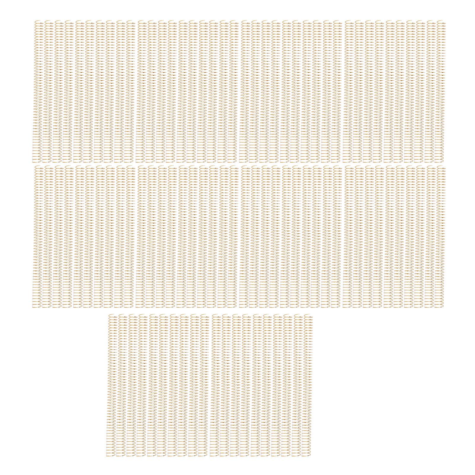

100Pcs Spiral Binding Coil 170 Sheet Capacity Spine Comb 19mm Diameter 48 Teeth 4:1 Pitch Set Kit for