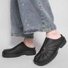 Herren-Loafer im japanischen Stil mit geteilter Zehe, zum Hineinschlüpfen, aus Leder - Lässige Halbschuhe
