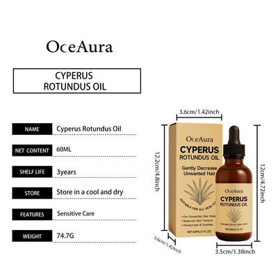 Oceaura Aceite Esencial de Cuidado Post Depilación Hidratante Suave Refrescante para una Piel Suave y Lisa