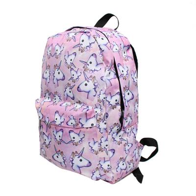 Unicorn Backpack 3D Printing Cute Travel School Backpack for Teenage Girls