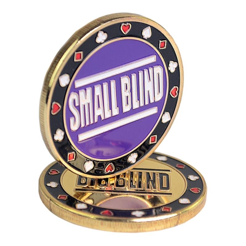 Kovové žetony do pokeru Puky pro dealery Žetony Ochrana na karty Pokerová karta Kovová mince Pokerový dárek pro ženy, muže