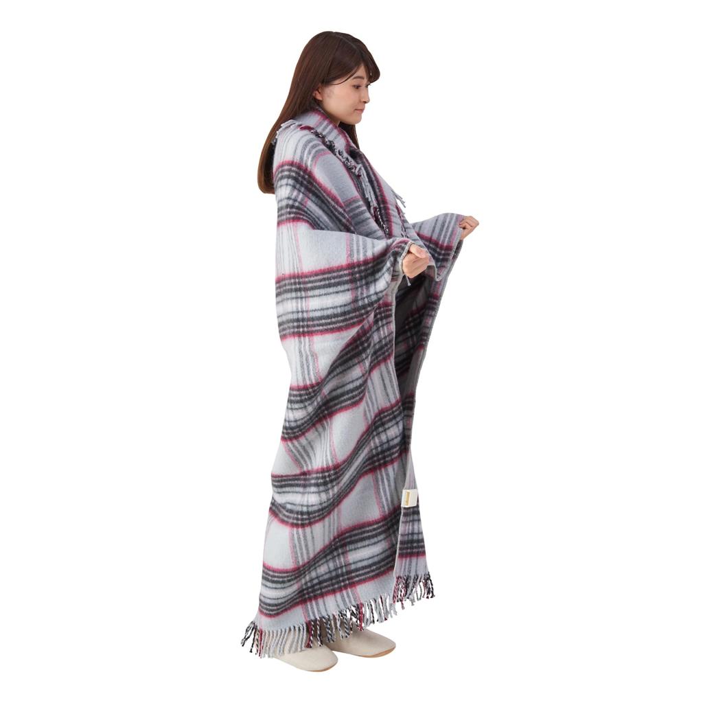 Sakura Blanket Hot Throw Large 170 x 130 Made in Silver Gray Blanket, Size, cm, Japan, Washable, SAKURA39-TK1(SG),