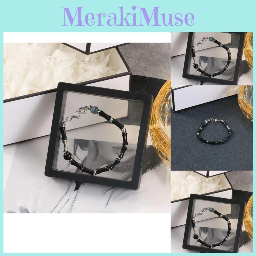 Unique Fashion Design Bracelet For Travel Souvenirs Elegant Black Style Bamboo