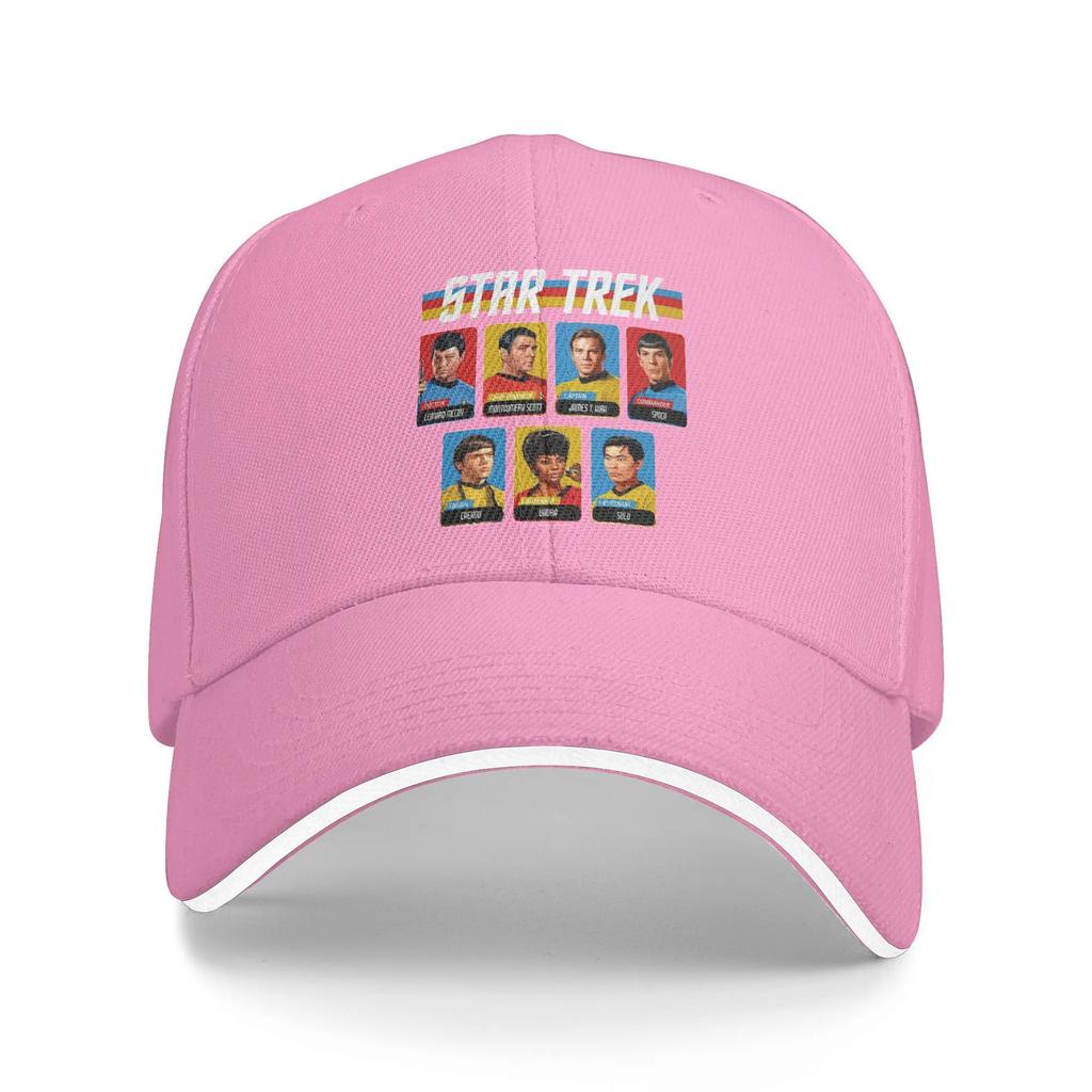 New Design Baseball Cap Stars Treks Original Series Retro Full Color For Unisex Golf Cap Casual Funny Movie Snapback Cap Gift