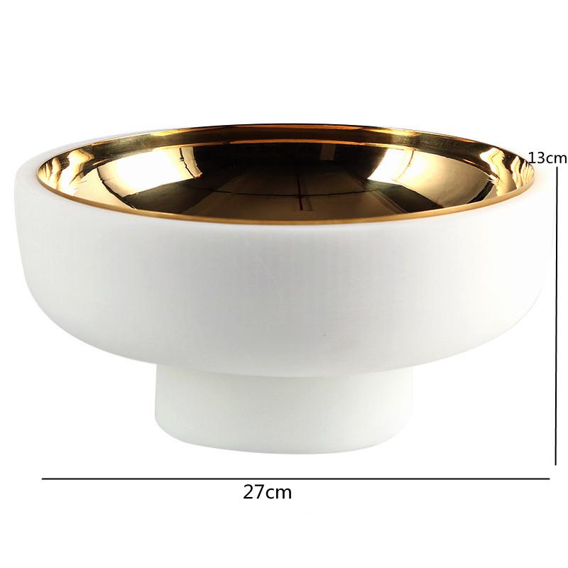 

Double Layered Circular Luxury Stainless Steel Bowl, Fruit Tray, Snack Storage Tray, Shell Shaped Decorative Jewelry Tray