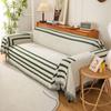 Modern Stripe Sofa Towel Blanket Cover 1 2 3 4 Seater Universal Couch Armchair Slipcover Sofa Throw For Pet Dogs Soft All -Season