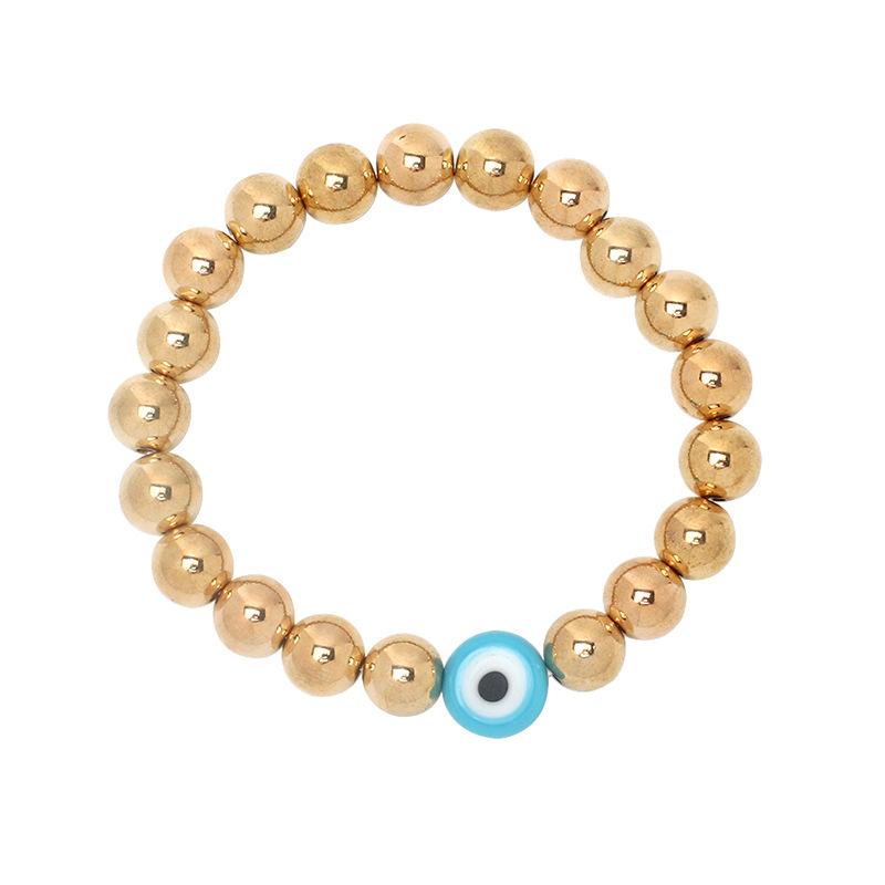 Европейский и американский новый национальный стиль браслет с бусинами «глаз дьявола» модные украшения ins нишевый дизайн