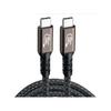 USB 4 Thunderbolt 4 Elbow USB Cable 40Gbps PD240W 5A 8K Type C Cable Data Transfer Fast Charging For M1 Macbook VR Oculus Quest