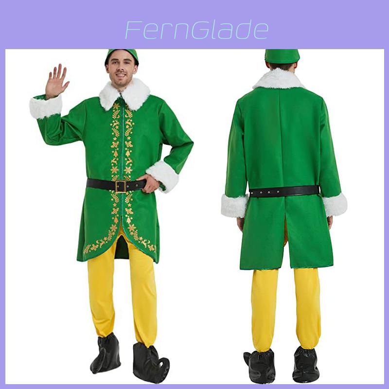 Halloweenský elfí cosplay kostým pro muže Ideální na Vánoce a tematické večírky