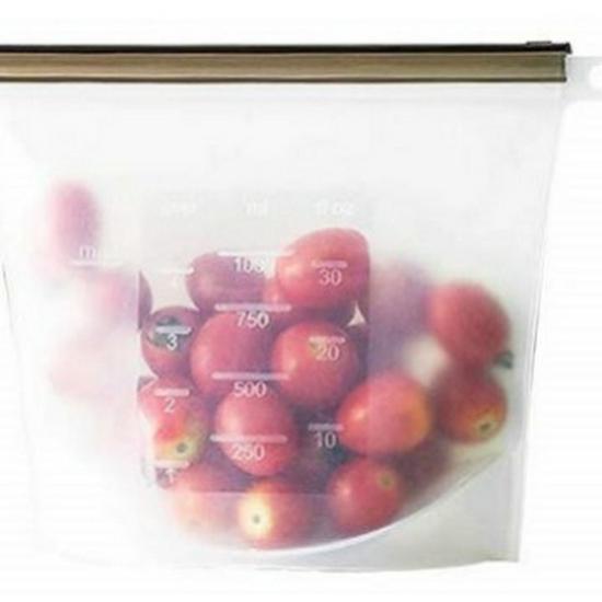 Silicone Reusable Food Storage Bag for Kitchen and Refrigerator