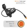 Acceleratore Universale per E-Bike 108X Acceleratore a Dito Destro 12V-72V Acceleratore per Bicicletta Elettrica Tensione Impermeabile Acceleratori a Pollice