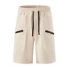 Pantaloncini da Trekking Leggeri ad Asciugatura Rapida da Uomo con Tasche con Zip - Pantaloncini Traspiranti per Palestra, Corsa, Sport all'Aperto