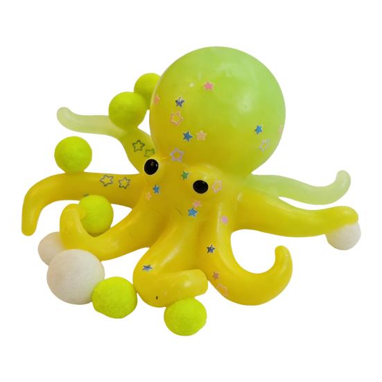 

Mini Octopus Squeeze Toy Anxiety Stress Relief Octopus Stress Toy Soft Stretchy Sea Animal Sensory Toy Party Favors