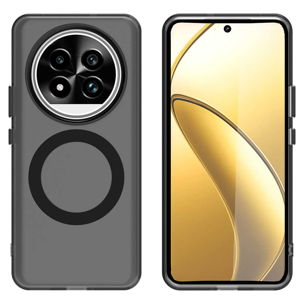 Magsafe Matte Phone Case For Realme 13 Pro 13 Pro+ 5G Magnetic Wireless Charging For Realme 13 Pro 13 Pro+ Shockproof Back Cover