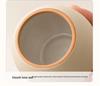 Beige Airtight Ceramic Tea Canister for Black, Pu-erh, Longjing Tea - Small, Moisture-Proof Storage Container