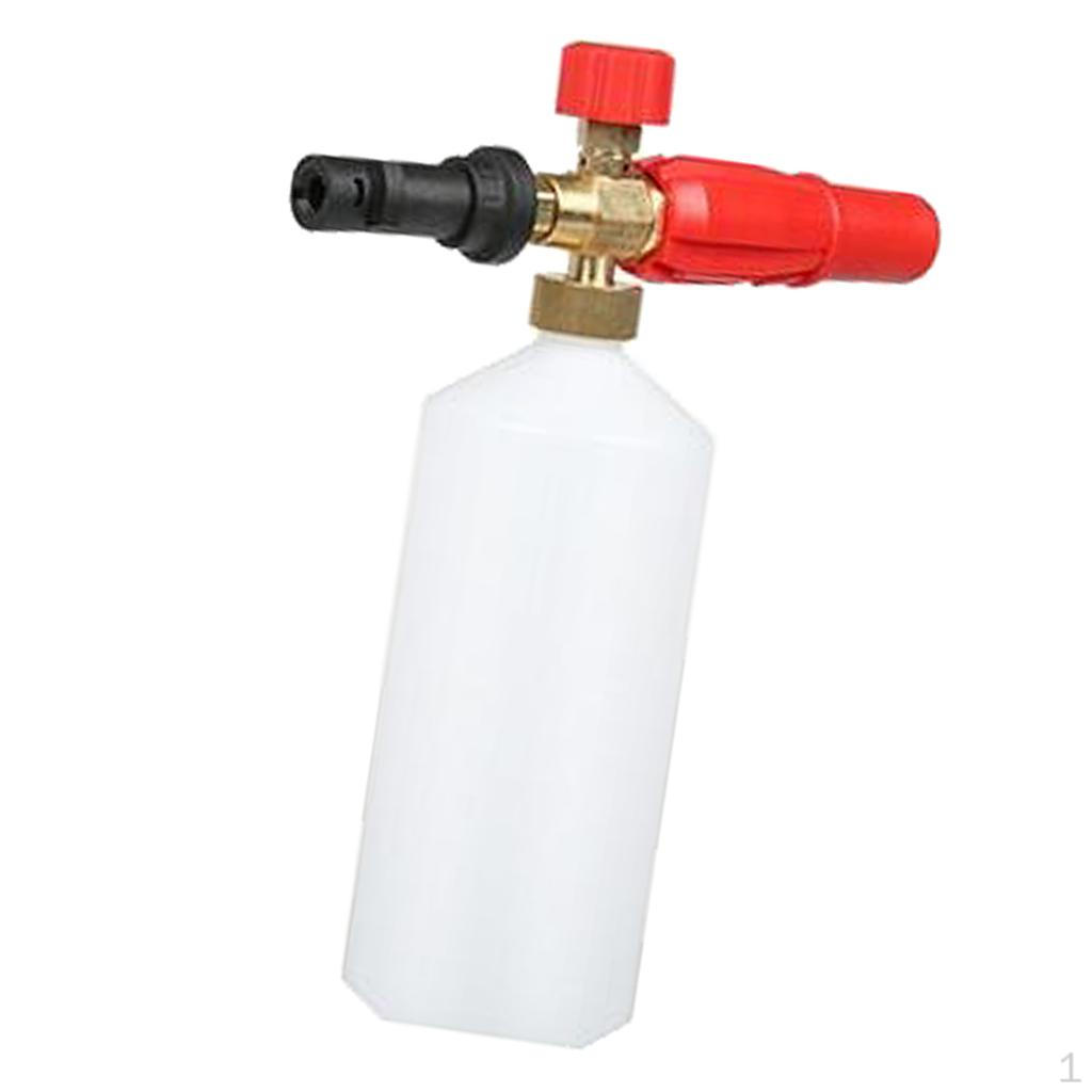 

Spray Foam Bottle Power Water Hose Nozzle Washer For K2 K3 K5 -Red