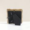 Square Mini Freestanding Photo Frame, Vintage Style Resin Photo Frame, Combination Wall Decor for Gallery Wall Gifts Birthday Graduation