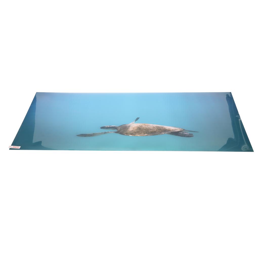 Aquarium Background Paper PVC Self Adhesive 3D Effect Fish Tank Decoration Poster122x50cm