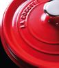 Staub Cocotte Yuvarlak Kiraz Büyük El Döküm Emaye Tencere IH Uyumlu Japon La Cocotte Yuvarlak "Pico 26cm" [Yetkili Ürün] 40509-840