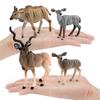 Plastic Nyala Antelope Figurine Ideal For Child Learning And Decorative Display