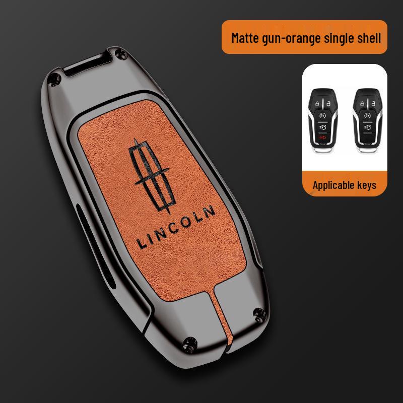 Hochwertiges Metall-Schlüsselschalen für Lincoln MKZ, MKC, MKX (Altes Modell)