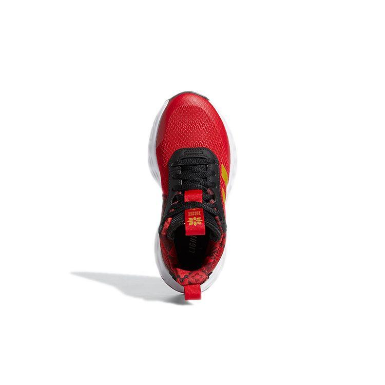 Adidas Own The Game 2.0 Durable Mid-Top Kids Basketball Shoes Kids Sneakers Red GY0813