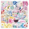 50/100 STuks Cartoon Vakantie Reis Stickers Klein Fris Creatief Schrijfwaren Notitieboek Waterdicht Decoratie Graffiti Stickers