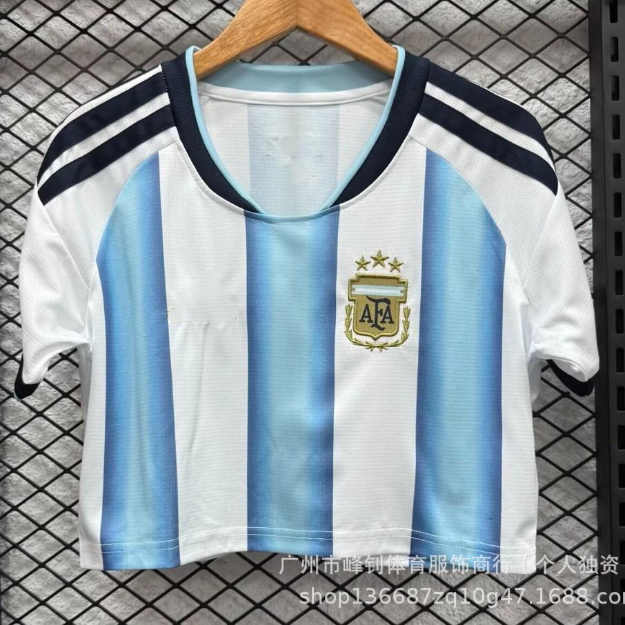 2026 Weltcup Trikot Damen Fußballtrikot Cheerleader Kurzarm Brasilien Mexiko Argentinien Deutschland Großhandel