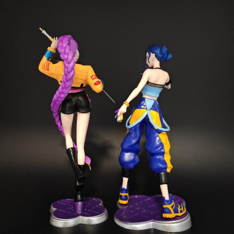 22cm/8.66inch KPop Demon Hunter Rumi Zoey Action Figure Anime Periphery CollectionPVC Toys Desktop Car Ornaments Model Gifts
