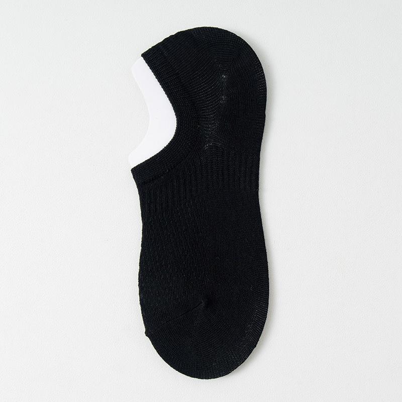 Damen Sommer Dünne Baumwolle Unsichtbare Mesh Atmungsaktive Fersen Socken