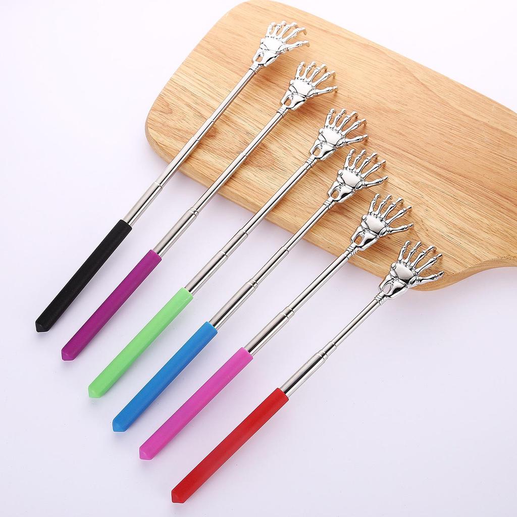 Ghost Hand Stainless Steel Retractable Back Scratcher Massager for Home